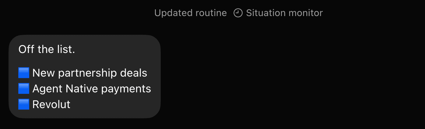 GrokBot situation monitor schedule